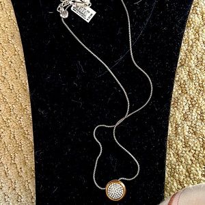 Never worn Brighton necklace with gold trim